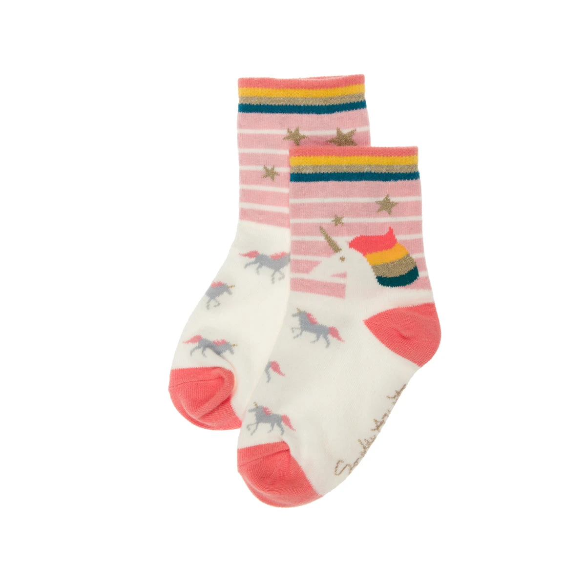 Unicorn Kids Socks Unicorn Kids Socks -Sophie Allport Shop kss55k unicorn statement socks kids cut out high res square