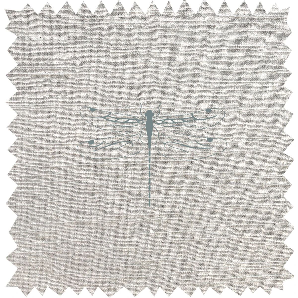 Dragonfly Duck Egg Linen Blend Fabric By The Metre Dragonfly Duck Egg Linen Blend Fabric By The Metre -Sophie Allport Shop lin57000d dragonfly duckegg fabric swatch linen blend cut out high res square
