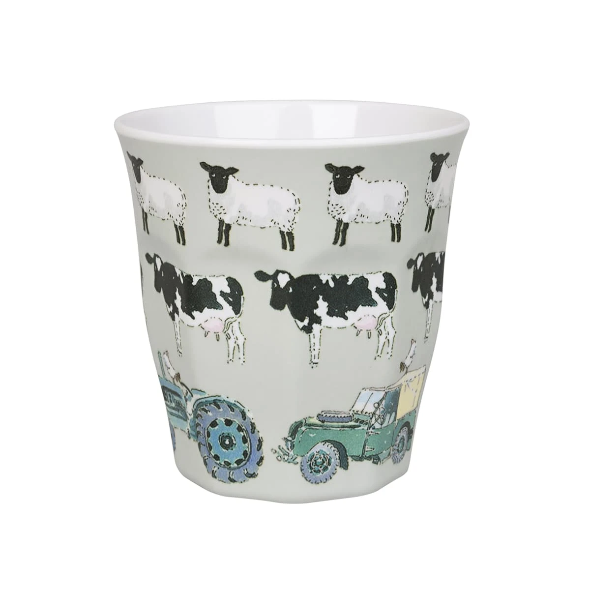 On The Farm Childrens Melamine Beaker On The Farm Childrens Melamine Beaker -Sophie Allport Shop mbk2403 on the farm beaker cut out high res square