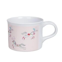 Fairground Ponies Childrens Melamine Set -Sophie Allport Shop mcs7301 fairground ponies breakfast melamine mug cut out high res