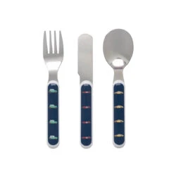 Cars Childrens Melamine Set -Sophie Allport Shop mcs9103 cars melamine cutlery set 2 cut out high res square
