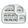 On The Farm Children's Melamine Divider Plate