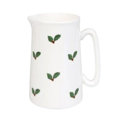 Holly & Berry Jug -Sophie Allport Shop mj5002 christmas holly and berry jug medium cut out web 4 f031e522 d919 495d 9990 6809369655b4