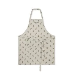 Olive Linen Adult Apron -Sophie Allport Shop olive branch adult apron cutout personalised lin107250 ss23 square