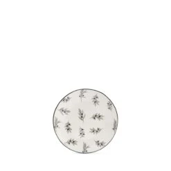 Olive Stoneware Small Side Plate -Sophie Allport Shop olive branch stoneware side plate cutout ss23 high res square