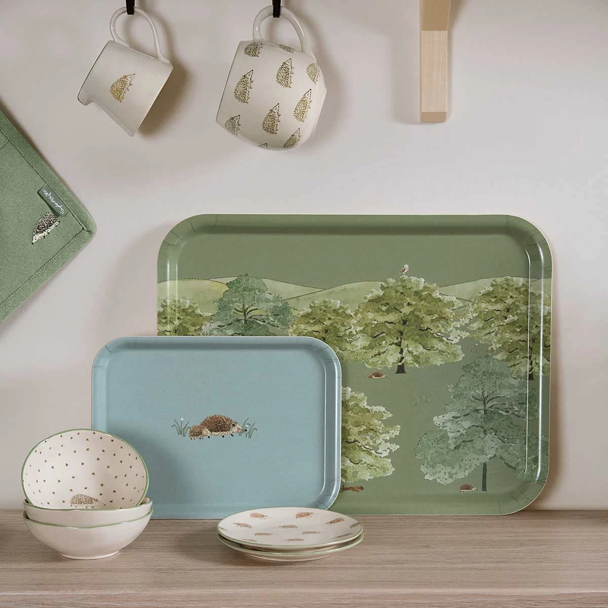 Hedgehogs Stoneware Nibbles Bowl Hedgehogs Stoneware Nibbles Bowl -Sophie Allport Shop parkland trees and hedgehogs kitchen collection high res square 1cae9a66 224e 41b4 afaf f8f307a5a7ab