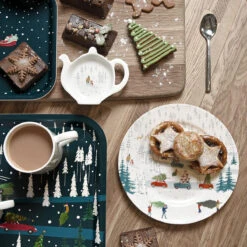 Home For Christmas Tea Bag Tidy -Sophie Allport Shop pl60020 tt6001 home for christmas side plate and tea tidy lifestyle high res square 5e8f799c d862 43ac 9b80 ae99713bac54