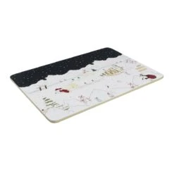 Snow Season Placemats (Set Of 4) -Sophie Allport Shop pmc10001 snow season placemats set of 4 2 cut out high res square
