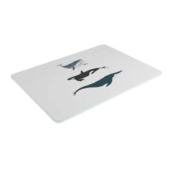 Whales Placemats (Set Of 4) -Sophie Allport Shop pmc6901 whales placemats set of 4 2 cut out high res square
