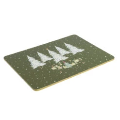 Festive Forest Placemats (Set Of 4) 3 Festive Forest Placemats (Set Of 4) -Sophie Allport Shop pmc8401 festive forest placemat set of 4 2 cut out high res square