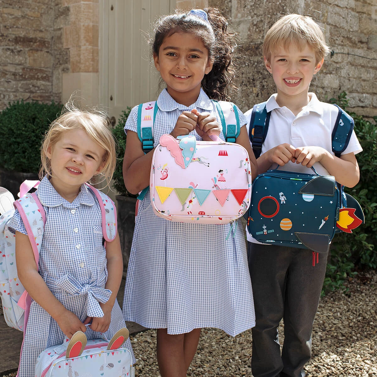 Fairground Ponies Lunch Bag Fairground Ponies Lunch Bag -Sophie Allport Shop poly23590s poly73590s poly62590s woodland party fairground ponies and space lunch bags lifestyle high res square 7a6e8c7c 282c 465b 8b3a 6a11e47ad61a