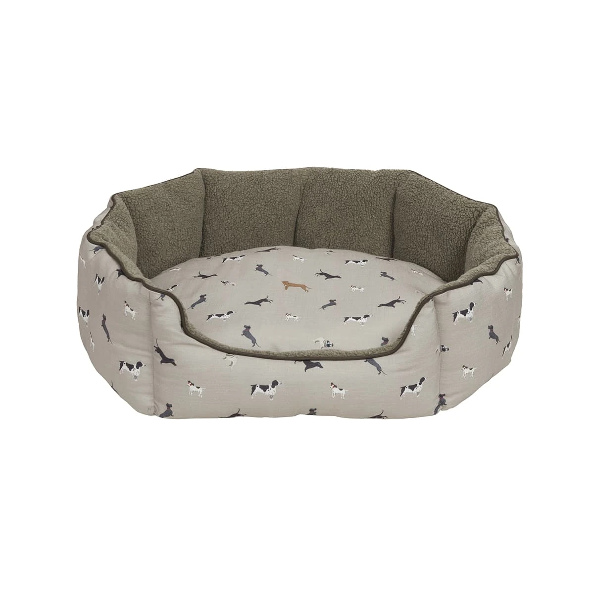 Woof Pet Bed Woof Pet Bed -Sophie Allport Shop poly32755 woof pet bed medium cut out high res square