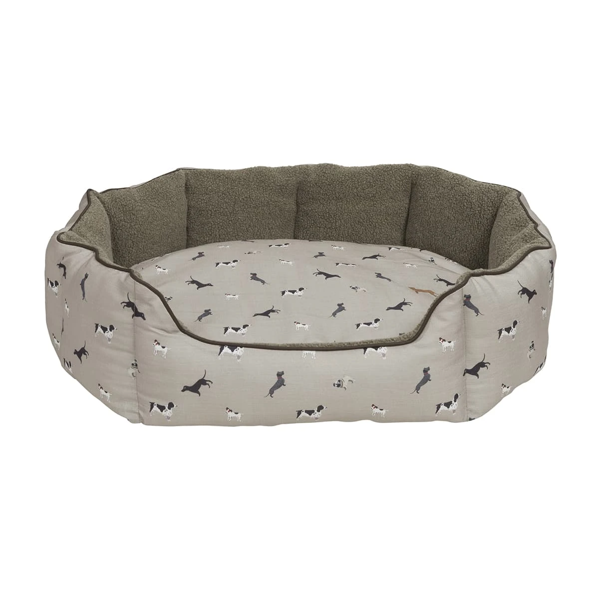 Woof Pet Bed Woof Pet Bed -Sophie Allport Shop poly32760 woof pet bed large cut out high res square