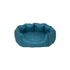 Bees Pet Bed 5 Bees Pet Bed -Sophie Allport Shop poly36750 bees teal pet bed small cut out high res square