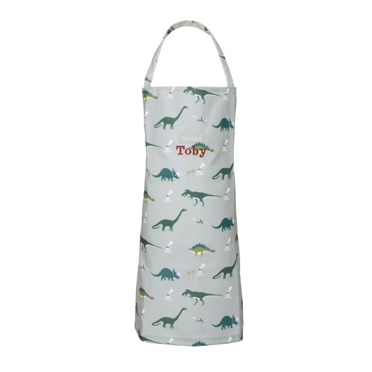 Dinosaurs Kids Apron Dinosaurs Kids Apron -Sophie Allport Shop poly45252 dinosaur child apron polyester personalisation cut out high res square