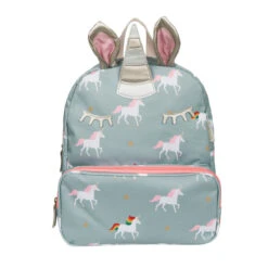 Unicorn Kids Backpack -Sophie Allport Shop poly55520 unicorn backpack polyster cut out high res square