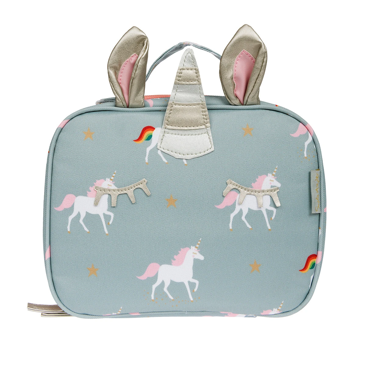 Unicorn Kids Lunch Bag Unicorn Kids Lunch Bag -Sophie Allport Shop poly55590s unicorn lunch bag small polyester cut out high res square