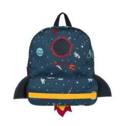 Space Kids Backpack -Sophie Allport Shop poly62520s space polyester backpack cut out personalisation high res square