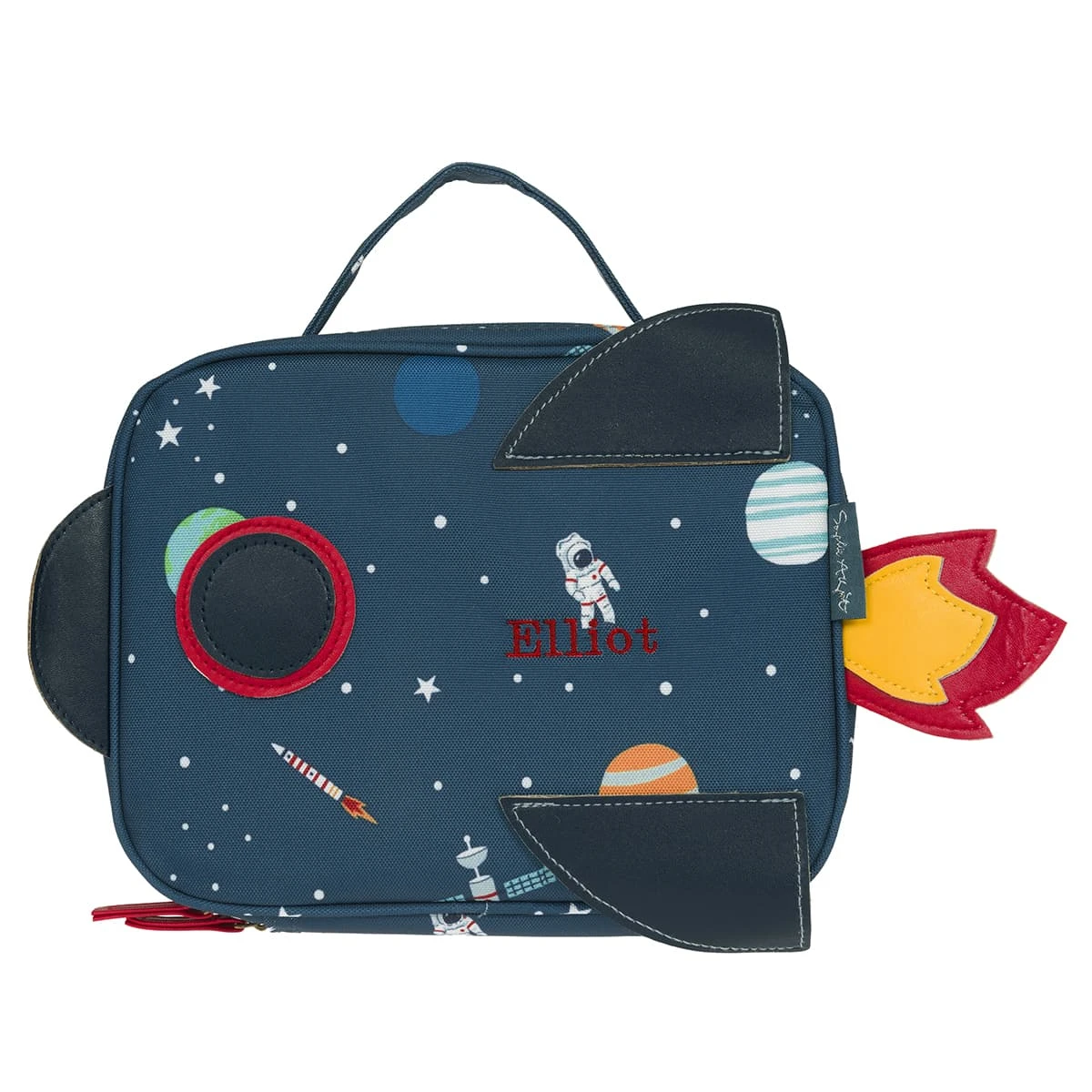Space Lunch Bag Space Lunch Bag -Sophie Allport Shop poly62590s space polyester lunch bag cut out personalisation high res square