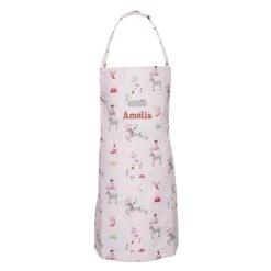 Fairground Ponies Kids Apron 3 Fairground Ponies Kids Apron -Sophie Allport Shop poly73252 fairground ponies child apron polyester cut out personalisation high res square