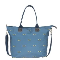 Bees Teal Oundle Bag 4 Bees Teal Oundle Bag -Sophie Allport Shop poly80520 bees oundle bag teal personalisation cut out high res square