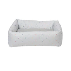 Hearts Pet Bed -Sophie Allport Shop poly81755 hearts multicoloured pet bed donut medium cut out high res square 4fb29038 9fda 43c1 8b0c ec71f4294b2f