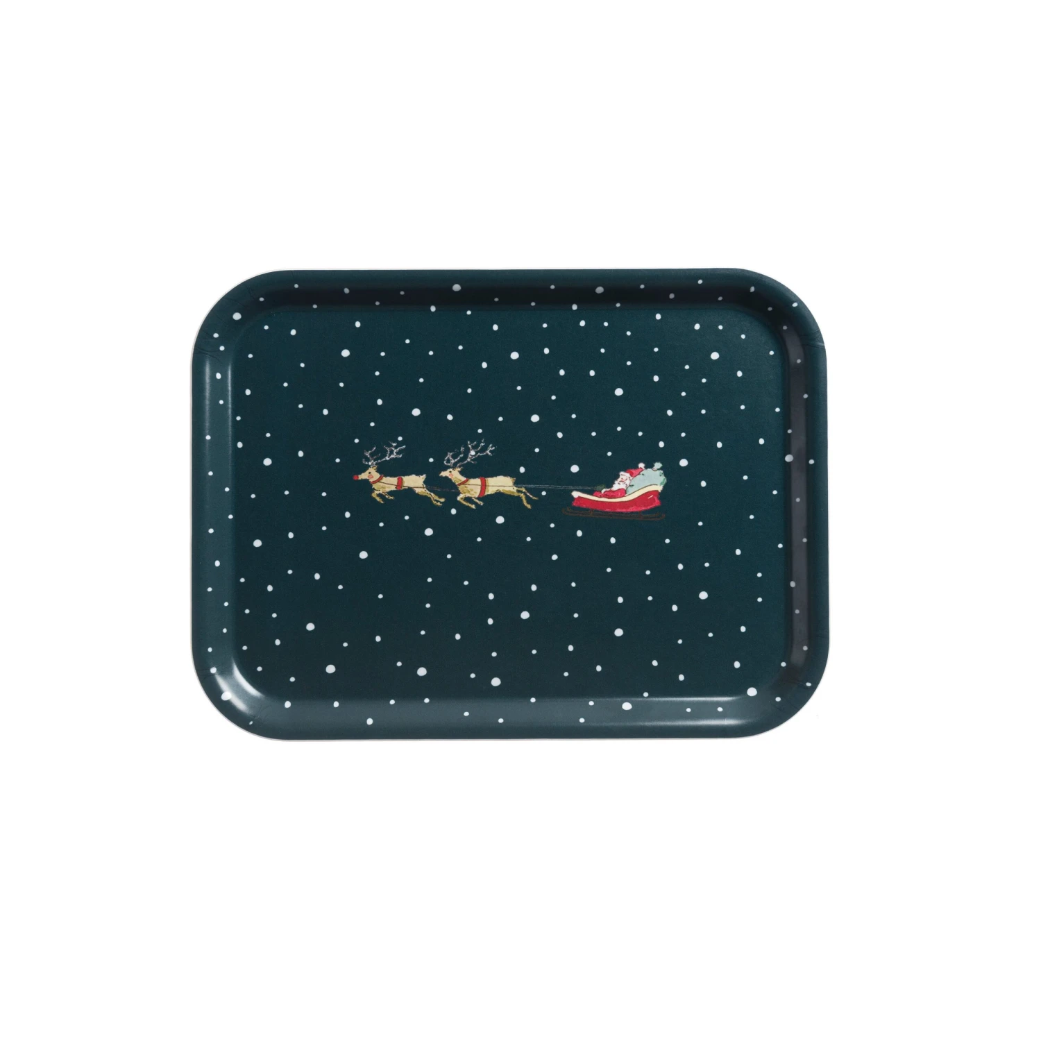Home for Christmas Serving Tray - Small Home For Christmas Serving Tray - Small -Sophie Allport Shop pt6026 home for christmas printed tray small cut out high res scaled