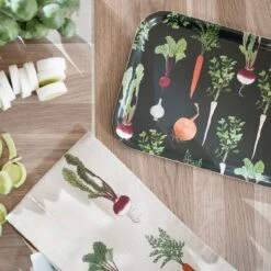 Home Grown Tea Towel -Sophie Allport Shop pt7826 all78601 home grown printed tray small and tea towel lifestyle high res square ca3badad 8a44 4d15 8908 a4c600ce6a2b