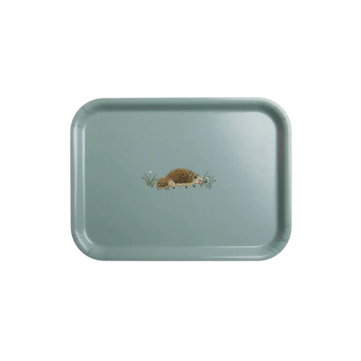 Hedgehogs Serving Tray - Small Hedgehogs Serving Tray - Small -Sophie Allport Shop pt8326 hedgehogs printed tray small cut out high res square
