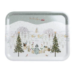Festive Forest Serving Tray - Large