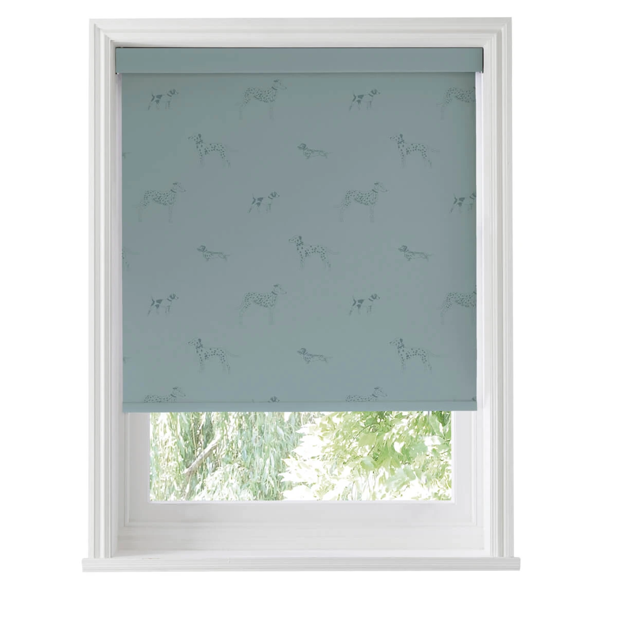 Fetch Teal Made to Measure Roller Blind Fetch Teal Made To Measure Roller Blind -Sophie Allport Shop rlb72tm2m fetch teal vector roller blind made to measure cut out high res square