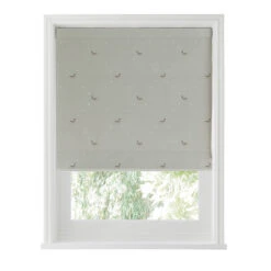 Hare Dove Made To Measure Roman Blind 2 Hare Dove Made To Measure Roman Blind -Sophie Allport Shop rmb25dm2m hare dove artwork roman blind made to measure cut out high res square