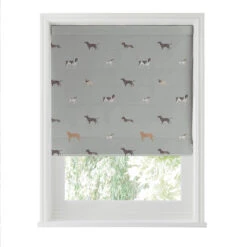 Woof Sage Made To Measure Roman Blind -Sophie Allport Shop rmb32sm2m woof safe artwork roman blind made to measure cut out high res square 6868d5d9 2d9f 4ef7 81d7 5c3f81e1d68a