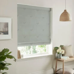 Chicken Sage Grey Made To Measure Roman Blind -Sophie Allport Shop rmb8sgm2m chicken sage green vector roman blind made to measure lifestyle 2 high res square