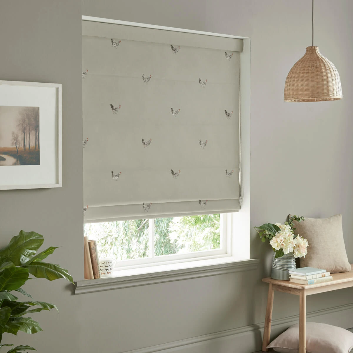 Chicken Soft Linen Made to Measure Roman Blind Chicken Soft Linen Made To Measure Roman Blind -Sophie Allport Shop rmb8slm2m chicken soft linen artwork roman blind made to measure lifestyle 2 high res square 34997059 f4c4 4d54 a381 b23d5a643006
