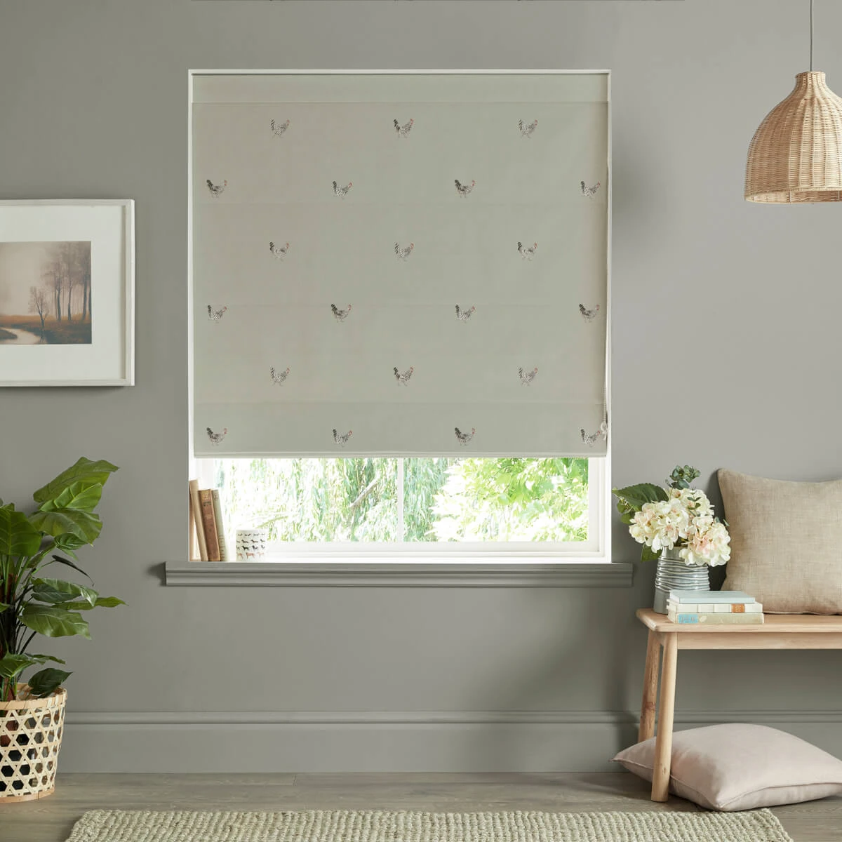 Chicken Soft Linen Made to Measure Roman Blind Chicken Soft Linen Made To Measure Roman Blind -Sophie Allport Shop rmb8slm2m chicken soft linen artwork roman blind made to measure lifestyle high res square fb98fc8e b129 4b56 b060 d5cbb97a0877