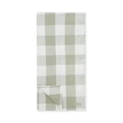 Sage Green Gingham Linen Table Runner 2 Sage Green Gingham Linen Table Runner -Sophie Allport Shop sage gingham linen table runner cutout linwos810 ss23 high res square