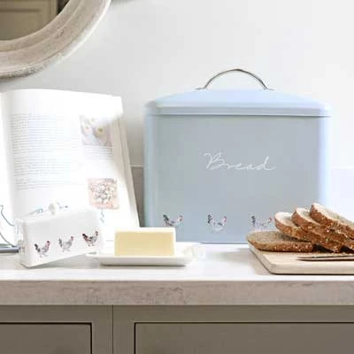 Chicken Butter Dish Chicken Butter Dish -Sophie Allport Shop sbbch01 chicken bread bin lifestyle web 400 400