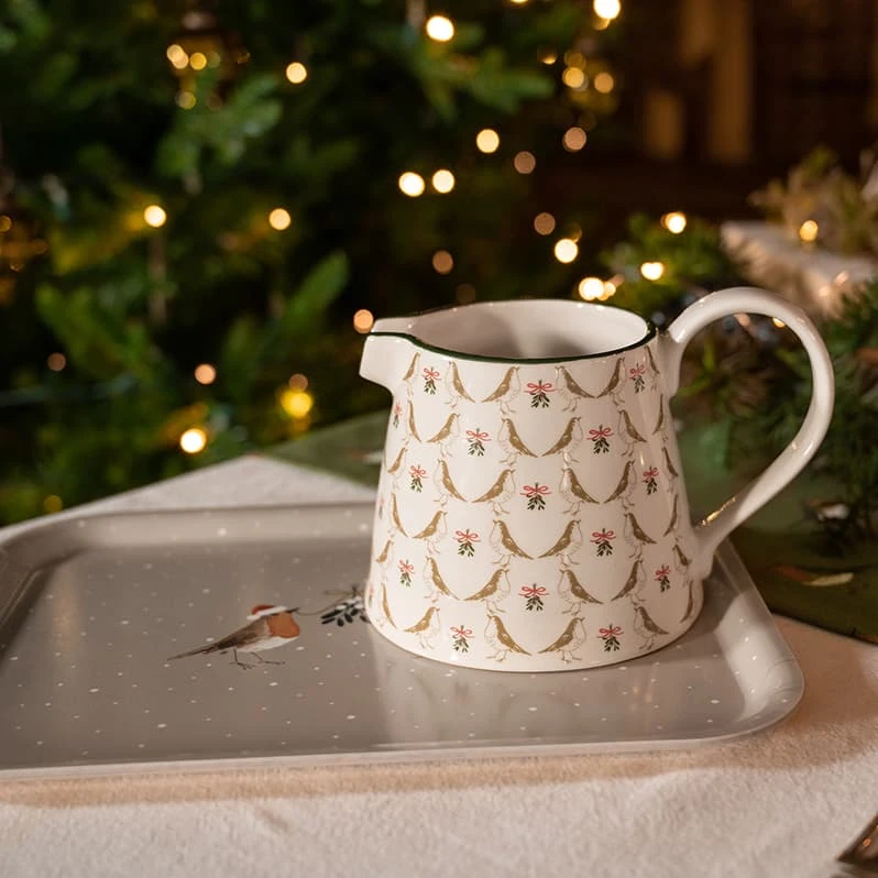 Robin Serving Tray - Small Robin Serving Tray - Small -Sophie Allport Shop slj101 pt10126 all101810 robin stoneware jug tray table runner landscape lifestyle high res square 7af728b7 412d 45db 8811 eef30c11e466