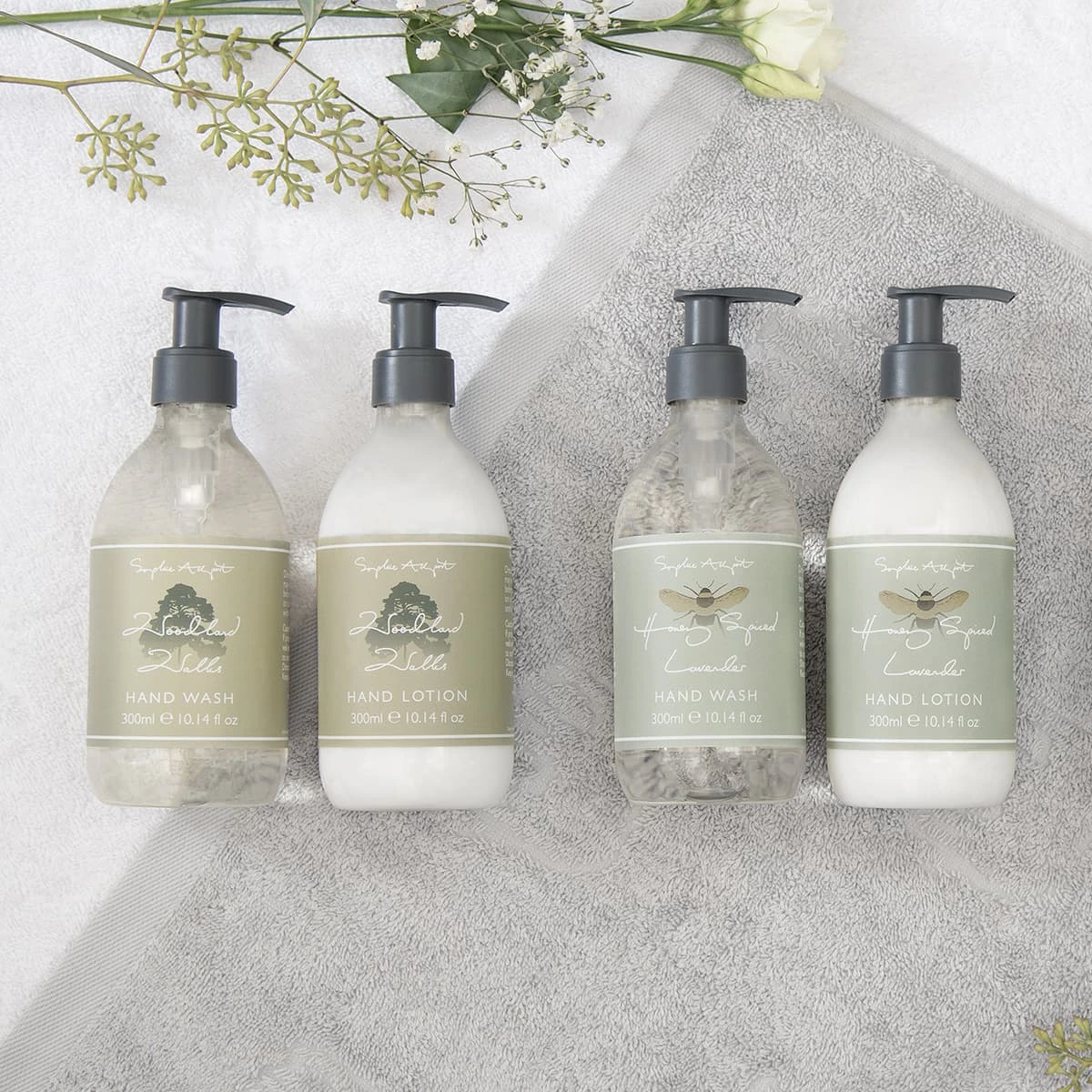Woodland Walks Hand Lotion - 300ml Woodland Walks Hand Lotion - 300ml -Sophie Allport Shop sophie allport hand wash and lotion collection 22 lifestyle high res