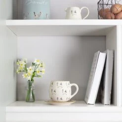 Chicken Stoneware Mug 5 Chicken Stoneware Mug -Sophie Allport Shop spm8 smj8 ssp8 chicken stoneware mug patterned mini jug and side plate 2 lifestyle high res square