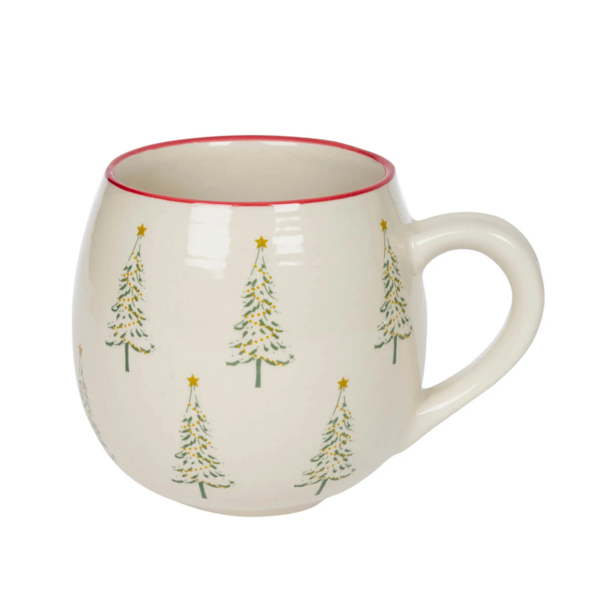 Christmas Trees Stoneware Mug Christmas Trees Stoneware Mug -Sophie Allport Shop spm93 christmas trees stoneware mug cut out high res square