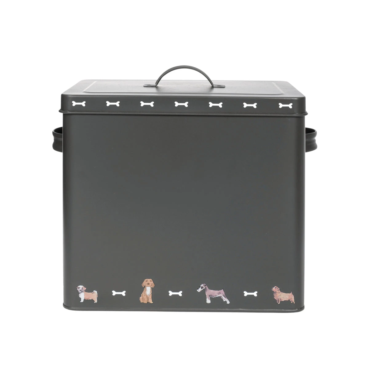 Walkies Dog Tin Walkies Dog Tin -Sophie Allport Shop spt3202wk walkies pet tin large 2 cut out high res square