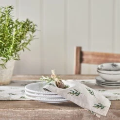 Olive Linen Napkins (Set Of 4)