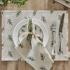 Olive Linen Placemat (Set Of 2) 3 Olive Linen Placemat (Set Of 2) -Sophie Allport Shop ss23 olive LIN107820 fabric placemat1 square 834610e4 acee 4c0d b7da 732e503bc393