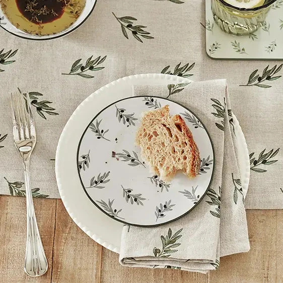 Olive Linen Napkins (Set of 4) Olive Linen Napkins (Set Of 4) -Sophie Allport Shop ss23 olive SSP107 stoneware side plate square 91afdbb1 b182 4e44 8c0f 3d50442e92b3