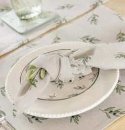 Olive Linen Placemat (Set Of 2) 4 Olive Linen Placemat (Set Of 2) -Sophie Allport Shop ss23 olive lin107300 napkin square d5b8f702 8172 4c75 a0bd 11d58fba81be