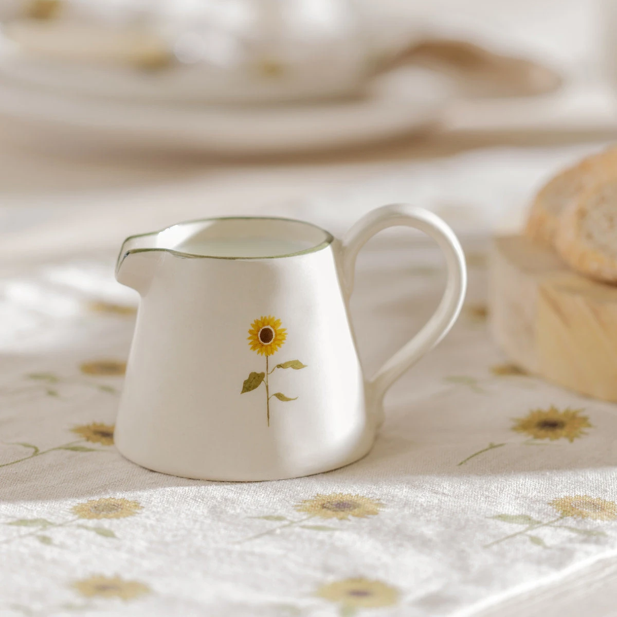 Sunflower Mini Stoneware Jug Sunflower Mini Stoneware Jug -Sophie Allport Shop ss23 sunflower smj102 jug square