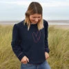 Hearts Ladies Sweatshirt