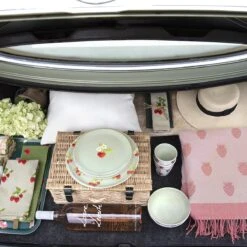 Strawberries Melamine Beaker -Sophie Allport Shop strawberries picnic car collection 4 lifestyle high res square 9e37f437 8951 44bd a1f4 1e95d110d102